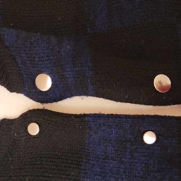 LACOSTE LIVE check wool knit jacket - Picture 7 of 13